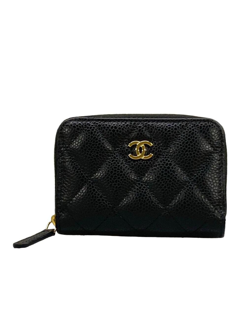 Chanel Classic Zip Coin Purse/Matelasse #290619C89B